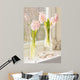 Vases of Hyacinths Wall Mural