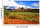 Cathedral Rock and Landscape Near Sedona 