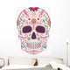 Day of the Dead skull with ornament Wall Decal