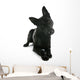 Black German Shepherd Wall Decal