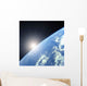 Earth with Rising Sun Wall Decal