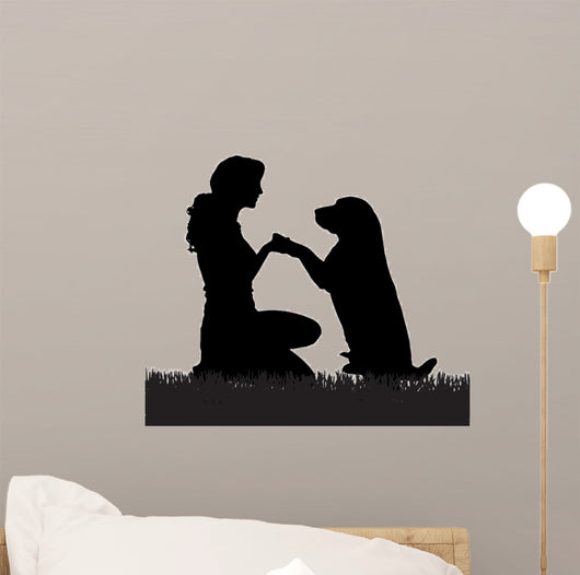Vector Silhouette of a Woman 