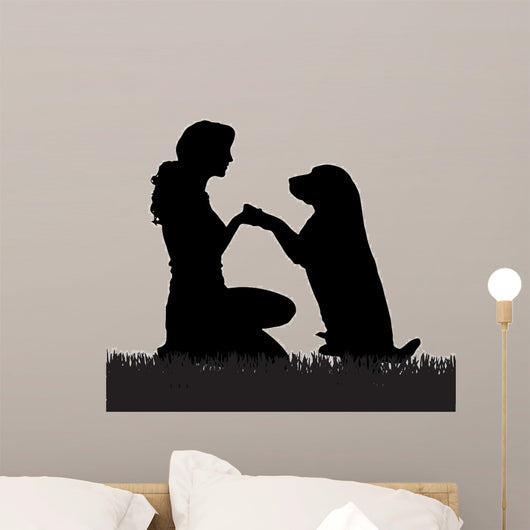 Vector Silhouette of a Woman 