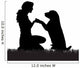 Vector Silhouette of a Woman 
