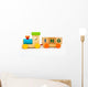 Training childs toys Wall Decal