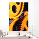 Gears Wall Mural