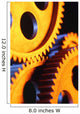 Gears Wall Mural