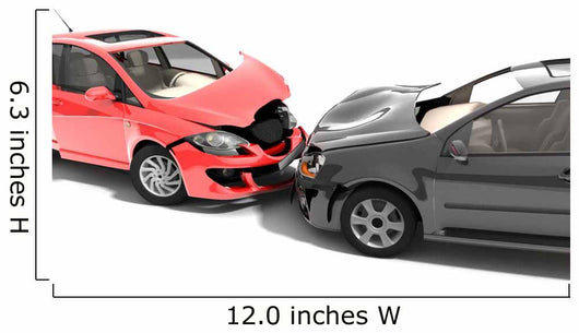 Car accident Wall Decal