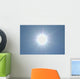 White Sun Wall Decal