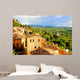 Tuscan Countryside and Montepulciano at Sunset Italy 