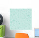 Drops Seamless Pattern Blue Wall Decal