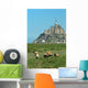 Mont Saint-Michel and lambs - France - Europa Wall Mural