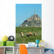 Mont Saint-Michel and lambs - France - Europa Wall Mural