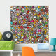 Icons Seamless Pattern Wall Decal