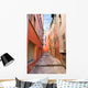 Italian Town Narrow Street Wall Decal