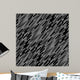 Black and White Abstract Wall Decal