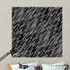 Black and White Abstract Wall Decal