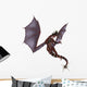 Red Dragon Wall Decal