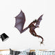 Red Dragon Wall Decal