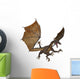 Angry Dragon Wall Decal