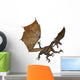 Angry Dragon Wall Decal
