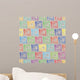 Seamless Geometric Pattern Wall Decal Design 1