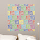 Seamless Geometric Pattern Wall Decal Design 1