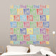Seamless Geometric Pattern Wall Decal Design 1