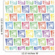 Seamless Geometric Pattern Wall Decal Design 1