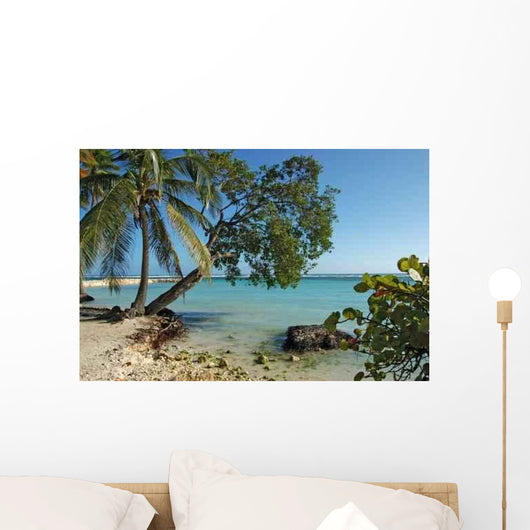 Beach Guadeloupe Wall Decal