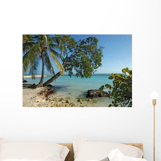 Beach Guadeloupe Wall Decal