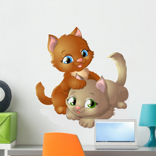 play kitten Wall Decal