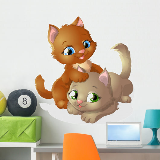 play kitten Wall Decal