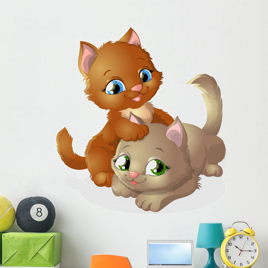 play kitten Wall Decal