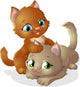 play kitten Wall Decal