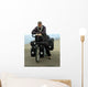 Fully Loaded Cyclist Mont Wall Decal