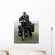 Fully Loaded Cyclist Mont Wall Decal