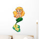A pretty green mermaid Wall Decal