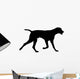 galloping dog silhouette Wall Decal