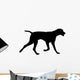 galloping dog silhouette Wall Decal