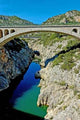 Bridge over Gorges L Wall Decal