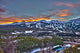 Sunset in Breckenridge HDR Wall Mural