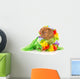 Hula Dog Wall Decal