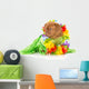 Hula Dog Wall Decal