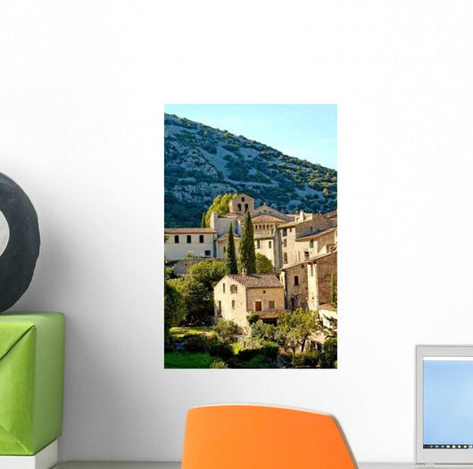 Village Saint Guilhem Le Wall Decal Design 2