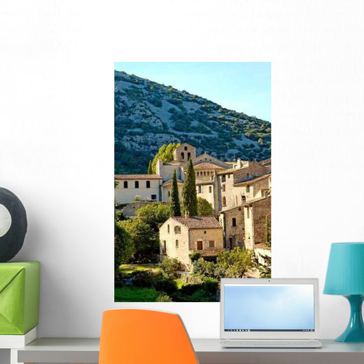 Village Saint Guilhem Le Wall Decal Design 2