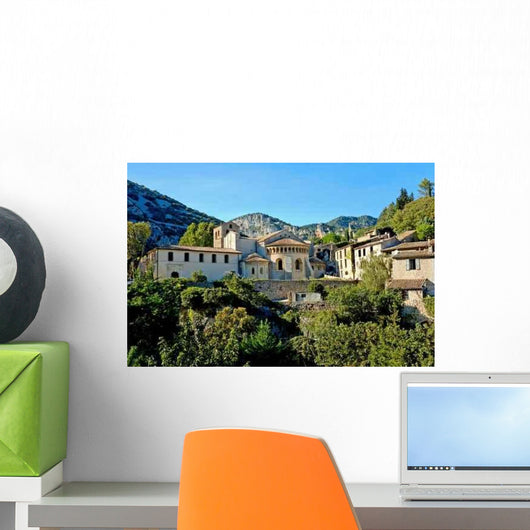 Village Saint Guilhem Le Wall Decal Design 1