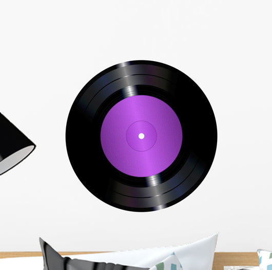 Vinyl Record Wall Decal Design 1