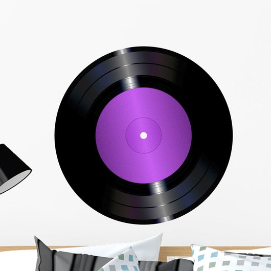 Vinyl Record Wall Decal Design 1