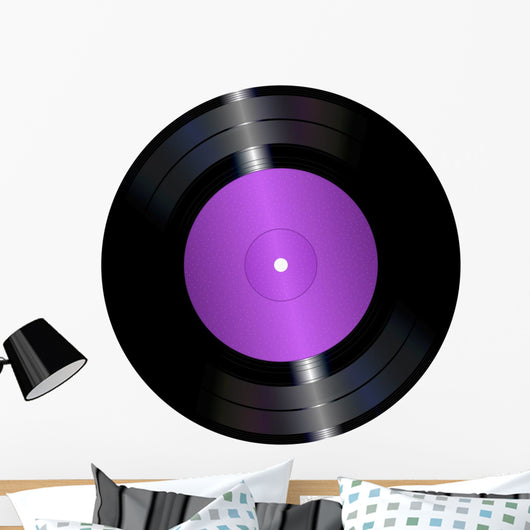 Vinyl Record Wall Decal Design 1